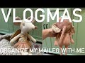 🩷VLOGMAS🩷✨Organize My Maileg With Me//Decorate Work For Christmas//Cuddle With The Pets✨