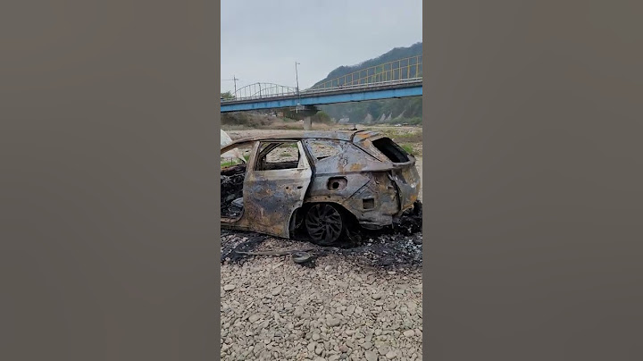 차박 캠핑 조심하세요 ㄷㄷ