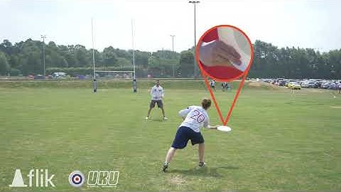 How to throw a forehand in ultimate frisbee