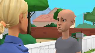 Clic Caillou And Clic Rosie Refuses To Wear Their Plotagon Shirtsgrounded S2 Ep15