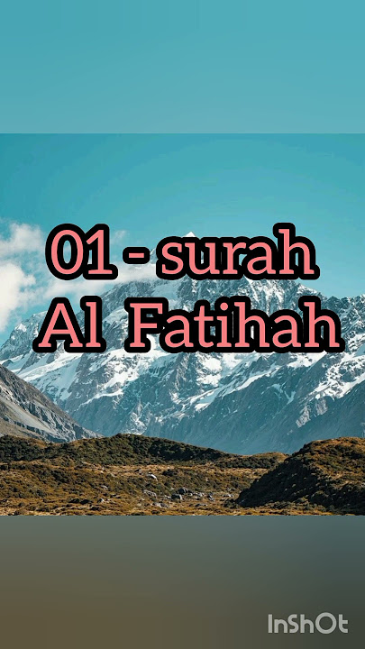 01surah al fatihah in urdu translation #surah-01 #quran