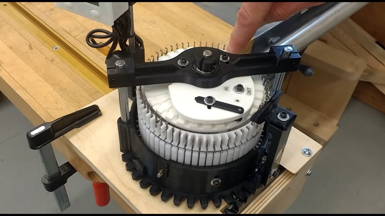 New DIY circular knitting machine on thingiverse