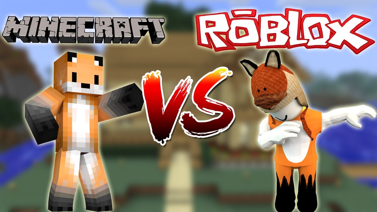 Minecraft Vs Roblox The Ultimate Showdown Youtube - the minecraft vs roblox mirror youtube