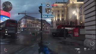 Call of duty modern warfare cyber attack Piccadilly spawn throwing knife