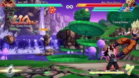 DBFZ: Goku GT Solo TOD (Raw & Mid Combo Sparking)