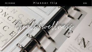 GOALS + WELLNESS PERSONAL PLANNER FLIP // part of 2023 stack?