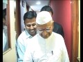 Anna Hazare in Live India Channel