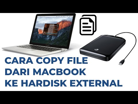 Video: Bagaimana cara menyalin foto dari Mac ke hard drive eksternal?