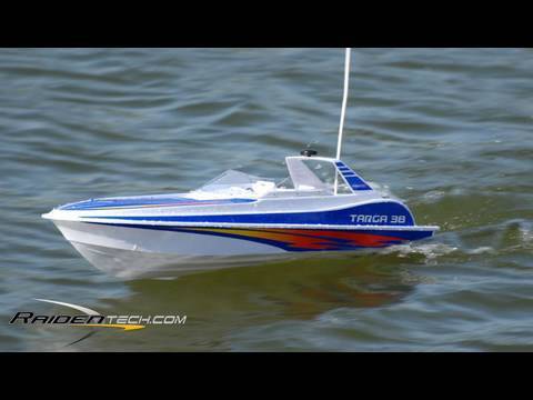 Park fun Targa 38 Electric Remote Control RC Boat - YouTube