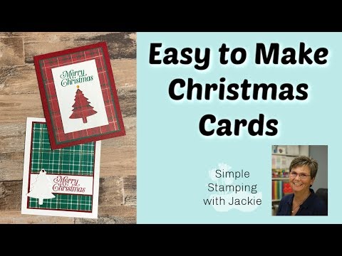How to Make Simple Christmas Cards Quickly & On Budget