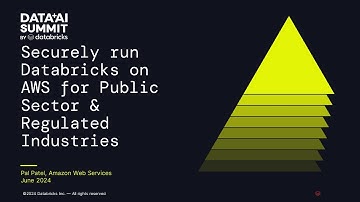 Sponsored by: AWS | Securely run Databricks on AWS for Public Sector & Regulated Industries