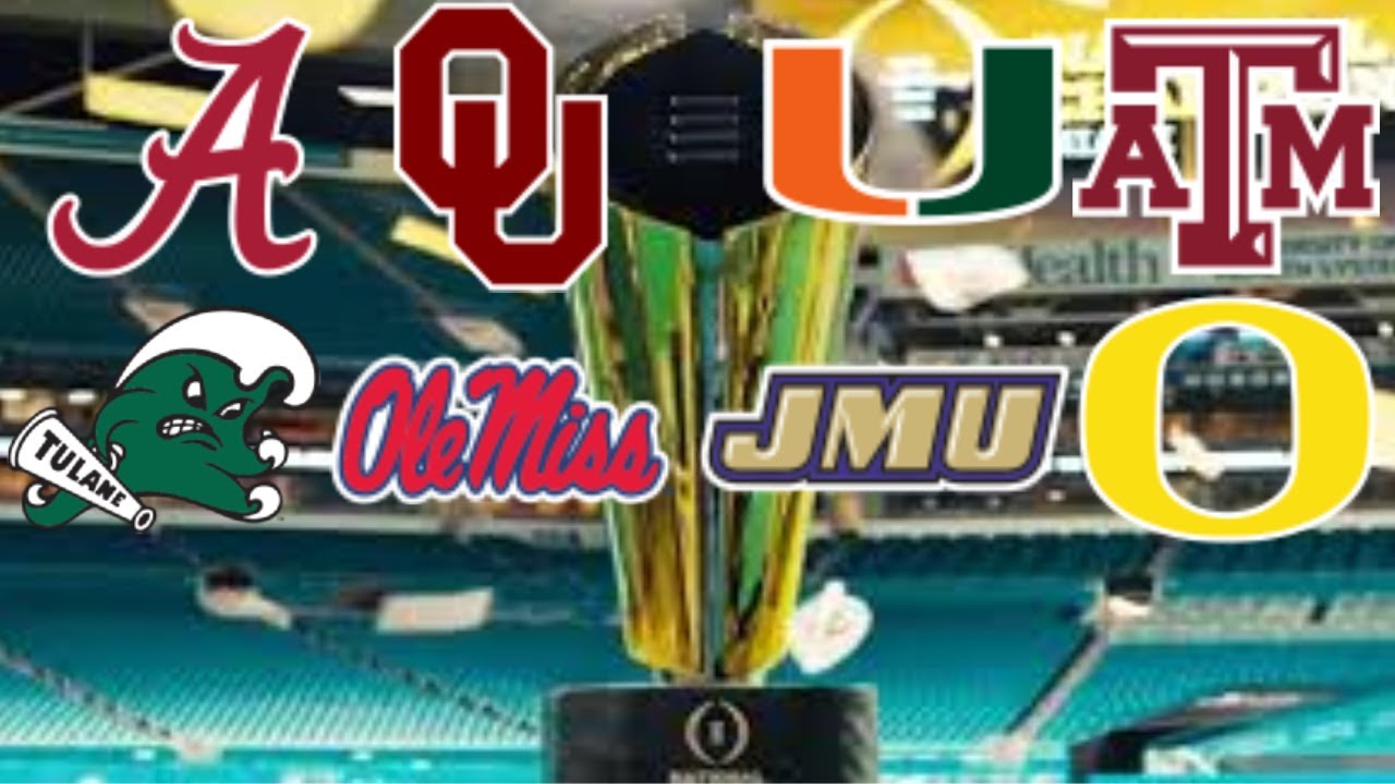 2025 College Football Playoff Predictions: FIRST ROUND - YouTube