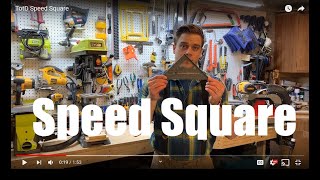 Tool of the Day- Speed Square