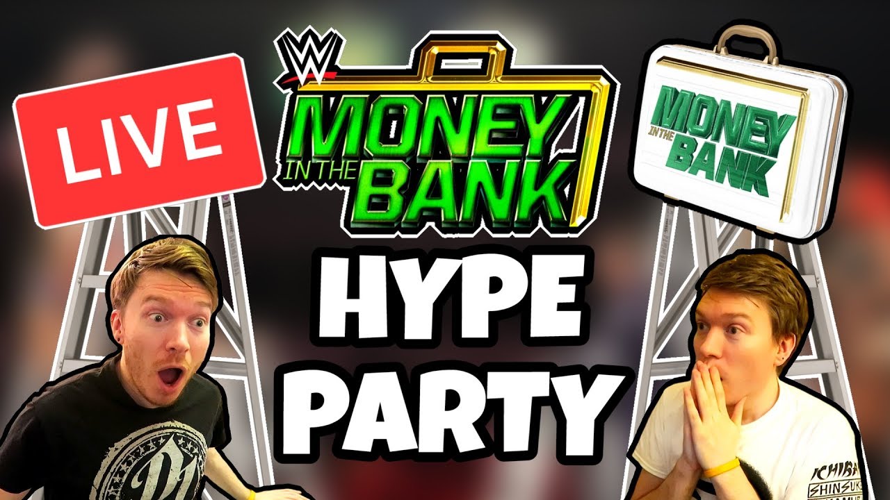 🔴 WWE MONEY IN THE BANK 2018 LIVE HYPE PARTY