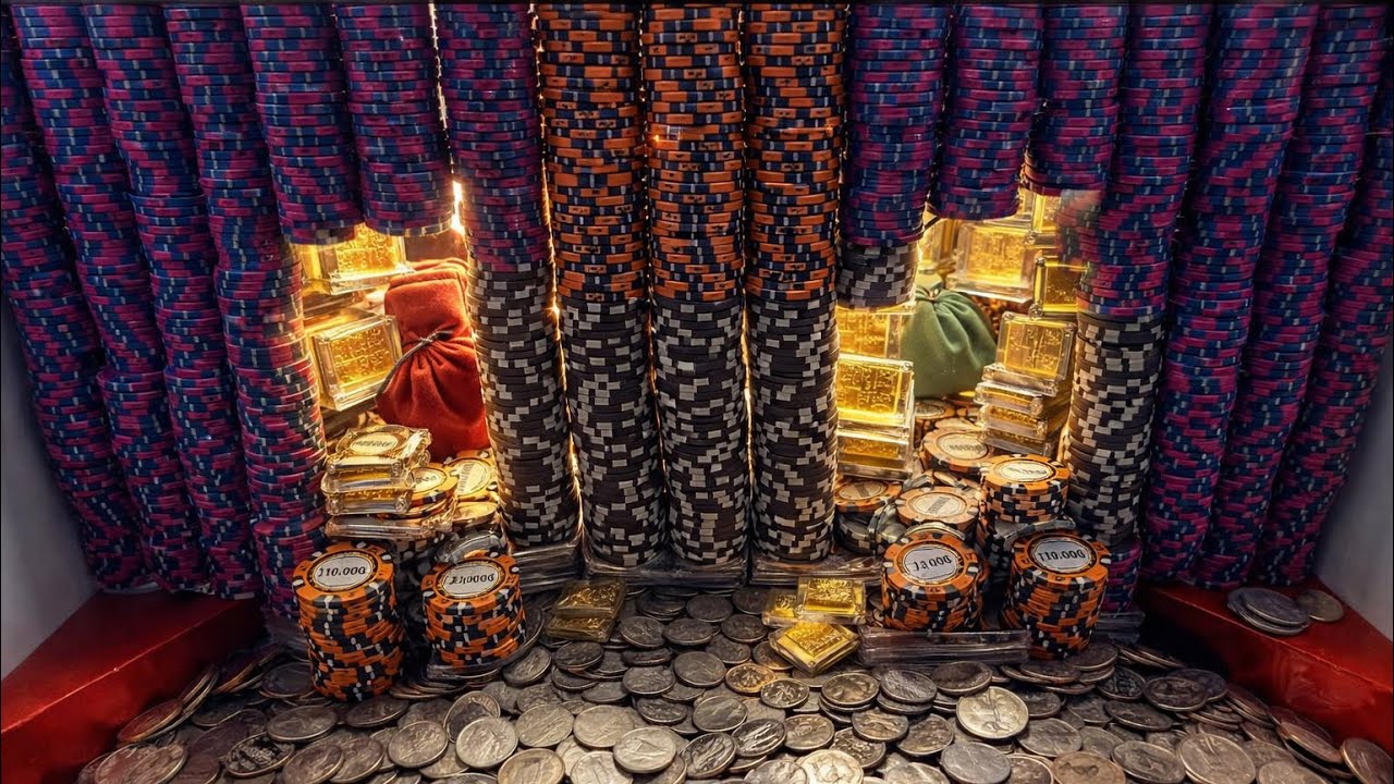 Starting with $5 million high limit coin pusher