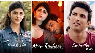 Main Tumhara WhatsApp Status Fullscreen | Dil Bechara Song | Main Tumhara Status | Sad Status | MA