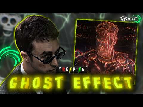 Trending Smooth GHOST EFFECT Tutorial In Alight Motion (+Preset) 🗿 | SunitaFx
