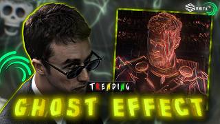 Trending Smooth GHOST EFFECT Tutorial In Alight Motion (+Preset) 🗿 | SunitaFx