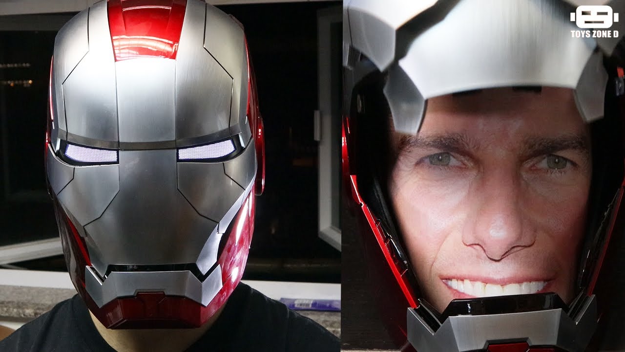 Unboxing] Killer Body -Iron Man Mark 5 Electronic Wearable Helmet - Youtube