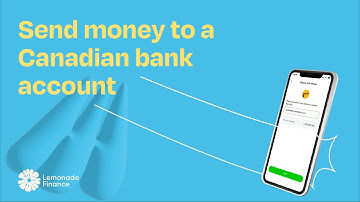 Send money to a Canadian bank account via Interac | Lemonade Finance