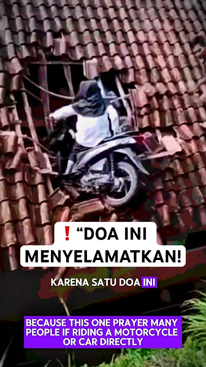 Jangan Berkendara Tanpa Doa Ini! Keselamatan & Berkah Dijamin! #islamicvideo #shortvideo #shorts