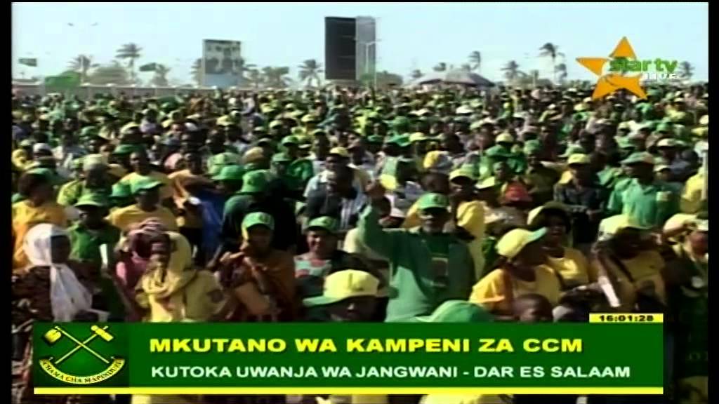 Kikwete ahutubia Jangwani