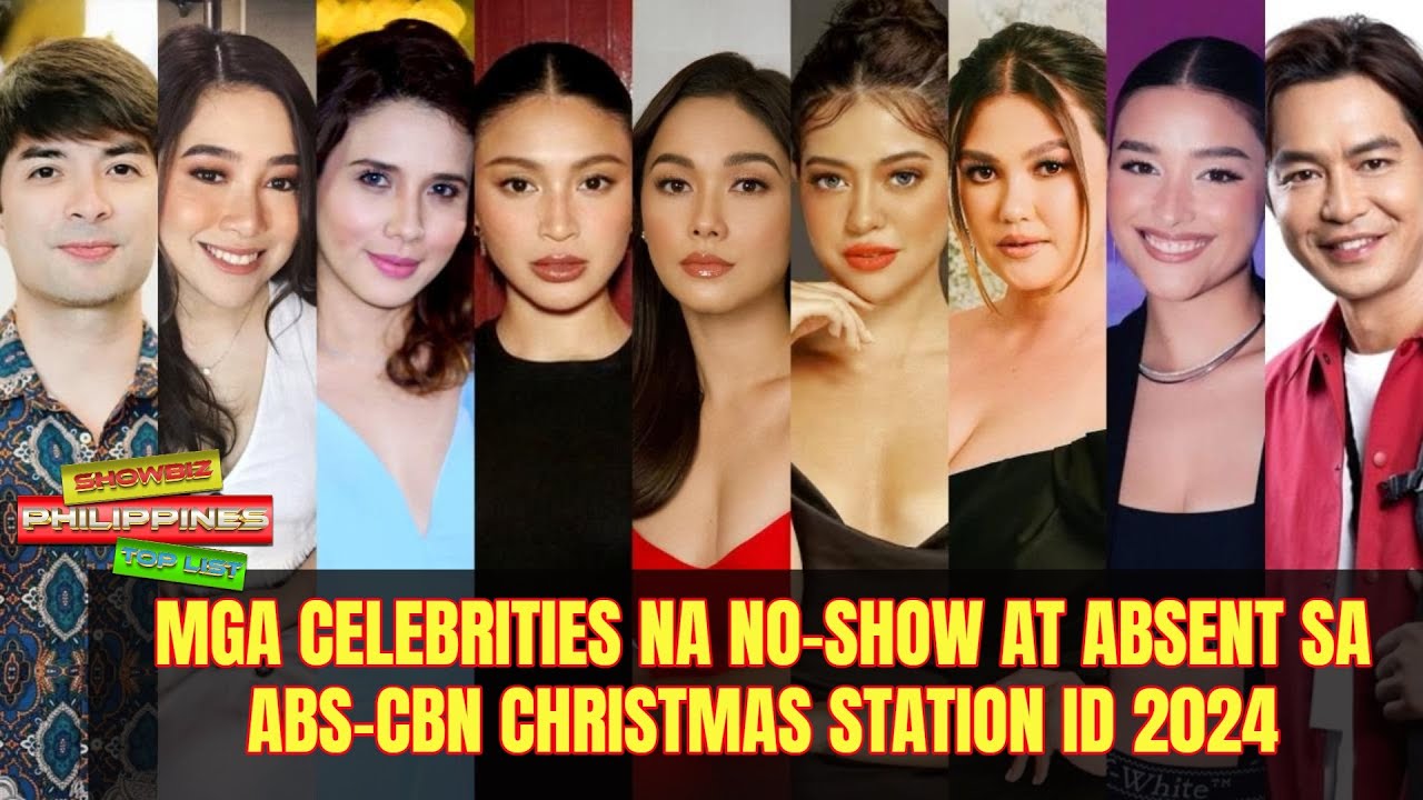 Mga celebrities na NO Show at Absent sa ABS CBN Christmas Station ID 2024  at hinanap ng mga fans