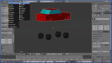 Blender Tutorial Using a Model of Car in the Game Engine - Making it More Stable Part 1