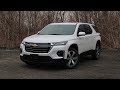 2023 chevy traverse lt leather  full features review  pov test drive