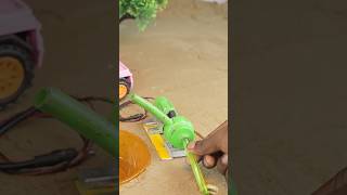 Satisfying mini construction project with toy animals #shorts #diy #tractor