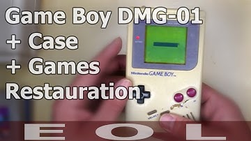 Restoring an original Game Boy DMG-01