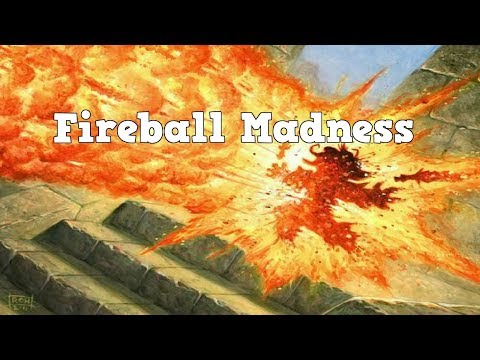 Hearthstone Fireball Madness Youtube - roblox dungeon quest fireball