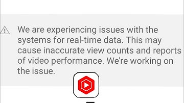 we are experiencing issues with the systems for real-time data