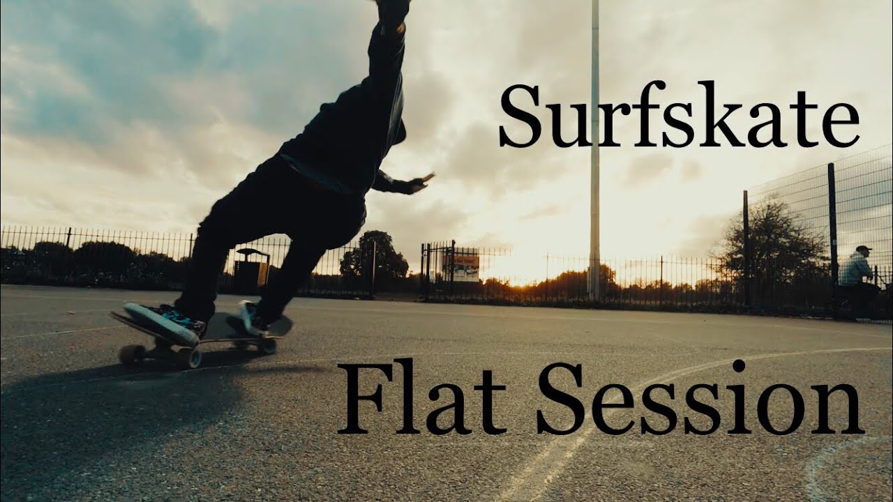 surfskate-flat-session-frontside-turns-carving-and-boneless-airs