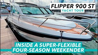 Flipper 900 ST yacht tour: Inside a super flexible fourseason weekender | Motor Boat & Yachting