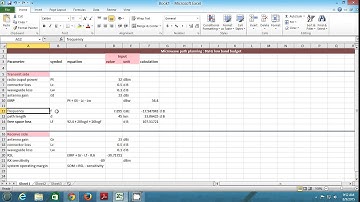 simplified microwave link budget