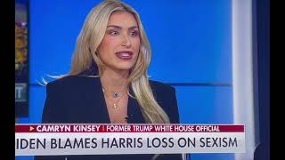 Camryn Kinsey passes out on live TV, host Jonathan Hunt freezes.