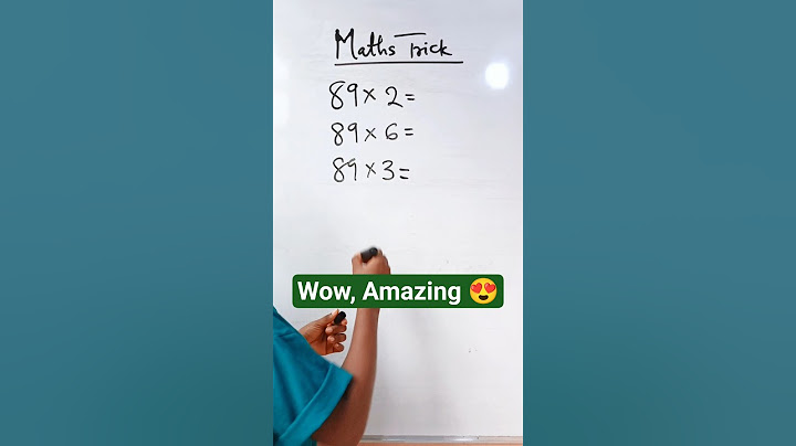 Your teacher didn't teach you this math trick. #maths #mathshorts #mathstricks #vedicmaths