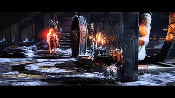 Mortal Kombat X Liu Kang vs Reptile Intro #1