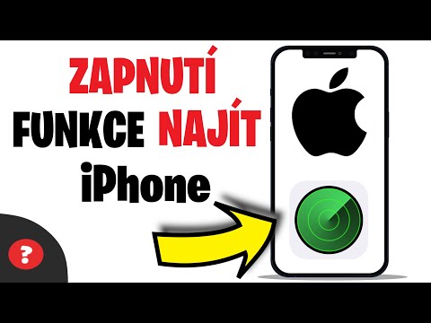 Jak ZAPNOUT FUNKCI NAJÍT iPhone | Návod | iPhone / MOBIL