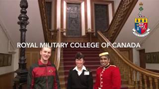 So, you are thinking about attending the  Royal Military College of Canada?