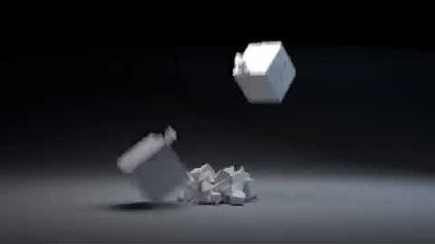 Simple Cell Fracture Simulation - Blender 2.79.1