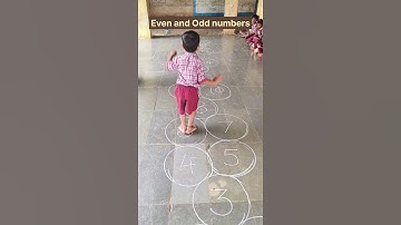 Numbers | Even and Odd numbers | Learning through games | #maths #numbers #numbersgame #even #shorts