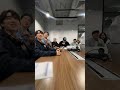 THE FIRST MEETING BEGINS! 💭