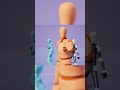 Taunt animations for humanoid characters! #CombatAnimation #fightinggame #gamedev #shorts #fyp
