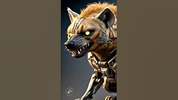 Hyena +transformer 🤯//#animation #ai #viralvideo #artificialintelligence #subscribe #meta #like