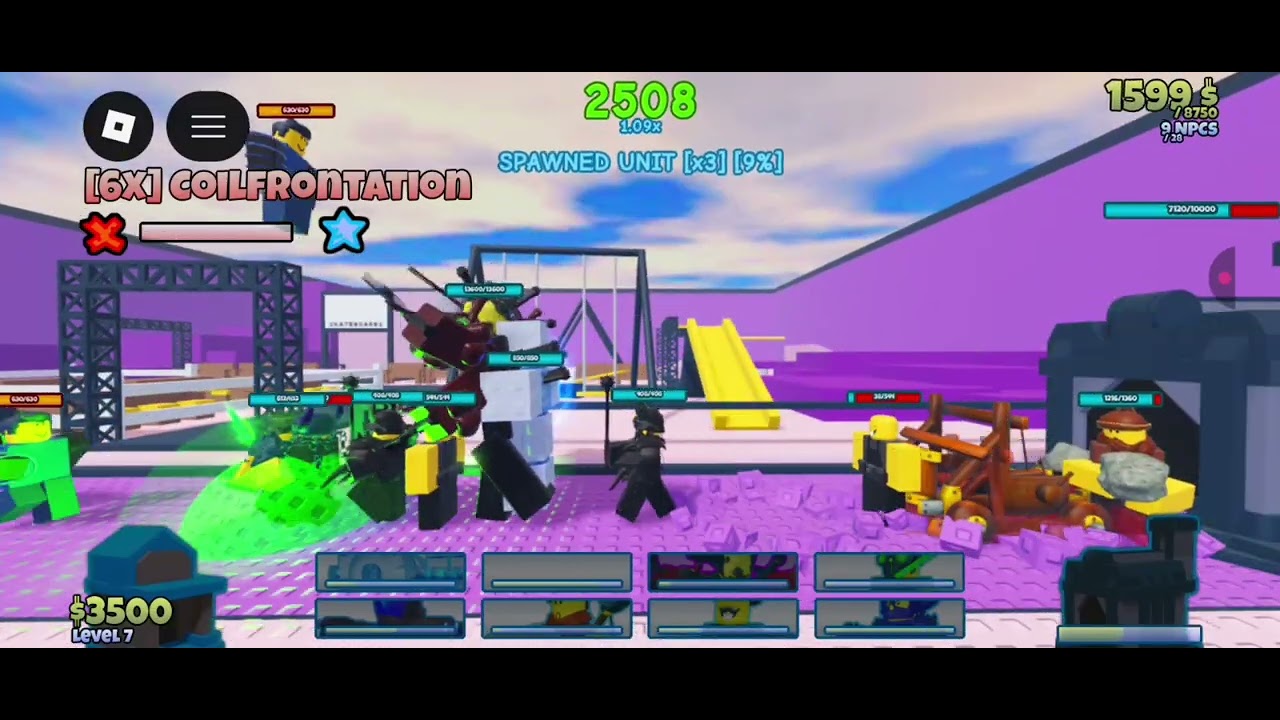 Saving Newell from 6x fusecoils basement. The absolute perfect 6x fusecoils run.      Roblox // tbb.