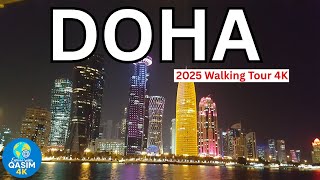 Doha Walking Tour Stunning 4K Qatar 2025 Experience