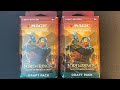 2x Magic The Gathering: Universes Beyond The Lord Of The Rings TOME Draft Pack Opening!!