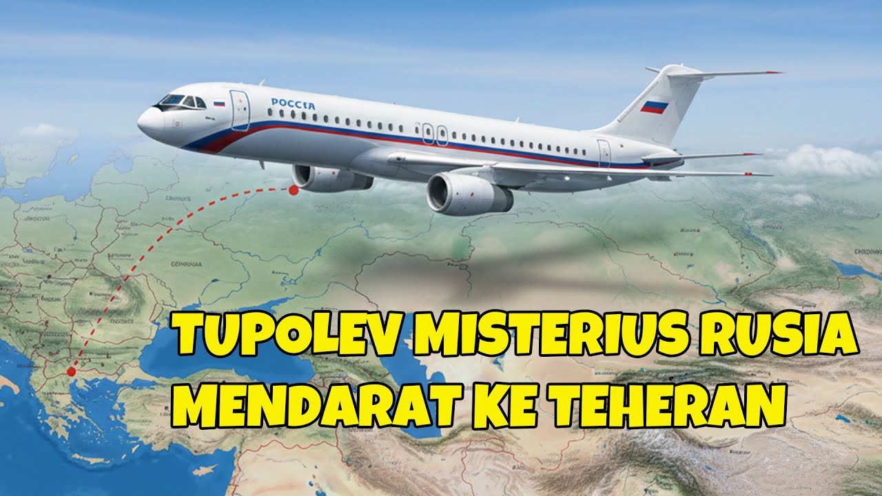 PESAWAT PETINGGI MILITER RUSIA TIBA TIBA MENDARAT KE IRAN 